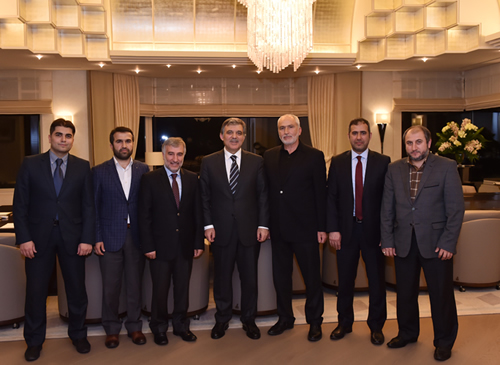 11. Cumhurbaşkanı Abdullah Gül, İnsan ve Medeniyet Hareketi Yüksek İstişare Kurulu'nu Kabul Etti